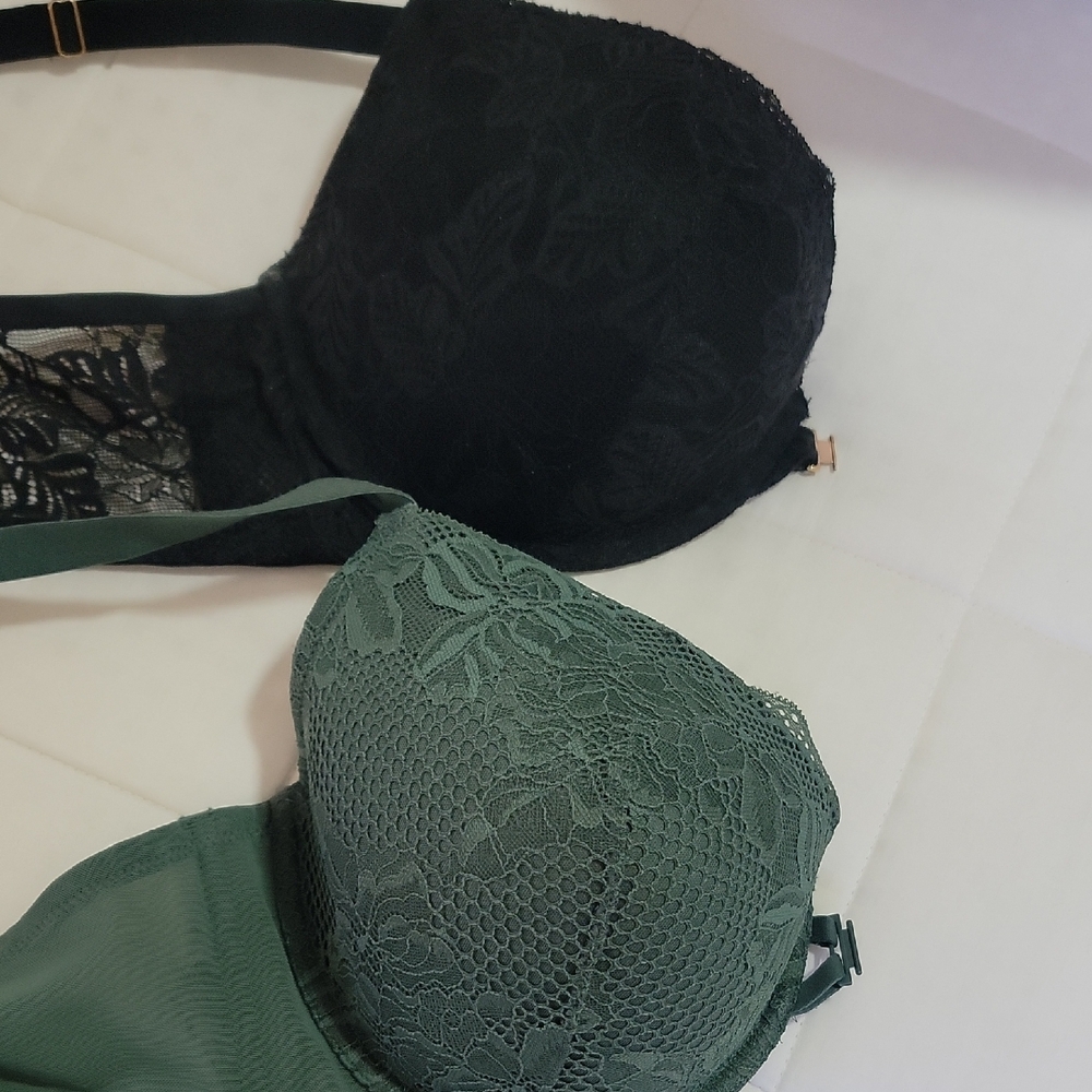 Auden Racerback Lace Bra Set - Picture 6 of 6